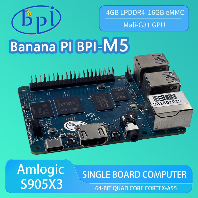 바나나 PI BPI-M5 4GB LPDDR4 RAM 1 - Banana Pi Bpi-M5 리뷰 및 가격