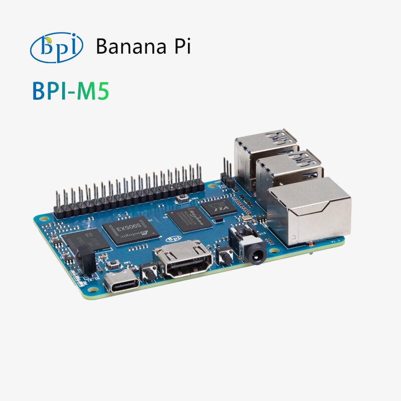 Amlogic S905X3 SoC를 탑재한 바나나 파이 - Banana Pi Bpi-M5 리뷰 및 가격