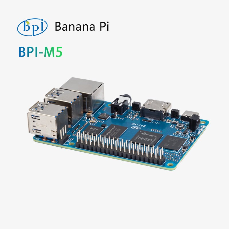Amlogic S905X3 SoC를 탑재한 바나나 파이 - Banana Pi Bpi-M5 리뷰 및 가격