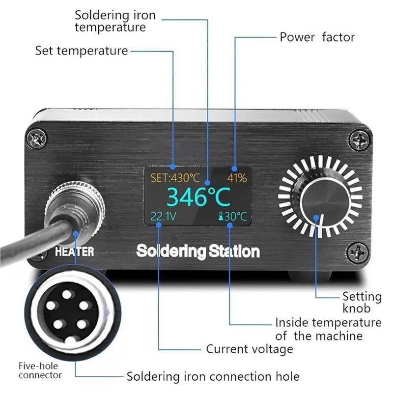 AB11-T12 가정용 수리 납땜 스테이션 휴대용 미니 - Soldering Station T12 Oled 리뷰 및 가격