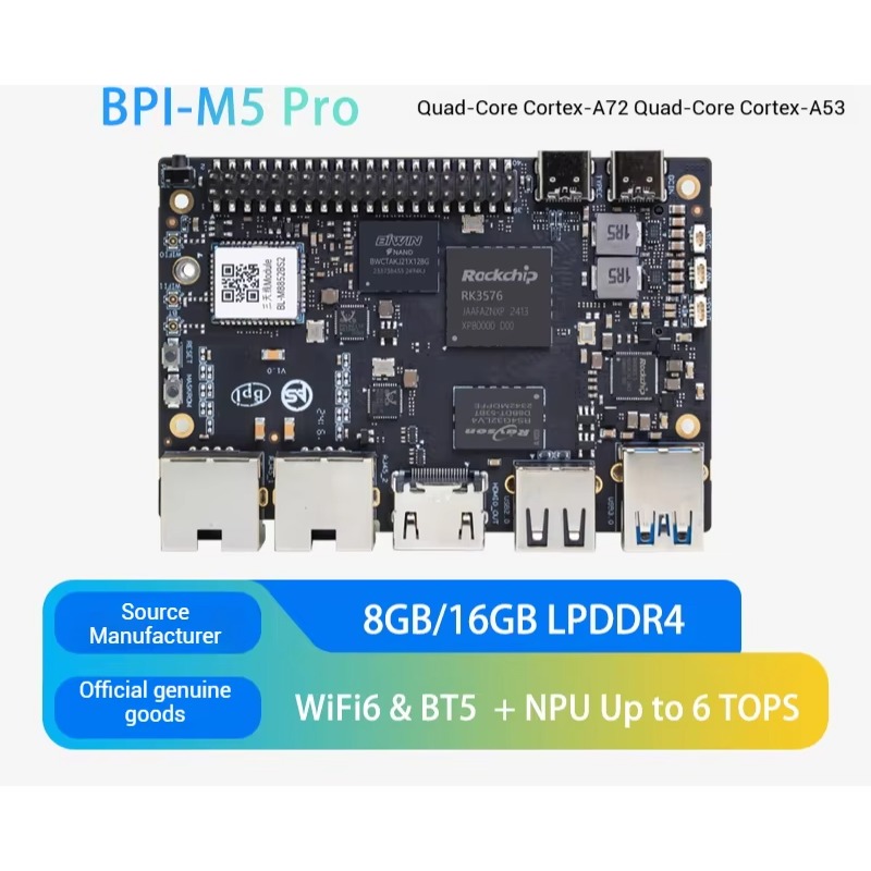 【핫세일】BPI-M5 Pro Amlogic S905X3 - Banana Pi Bpi-M5 리뷰 및 가격