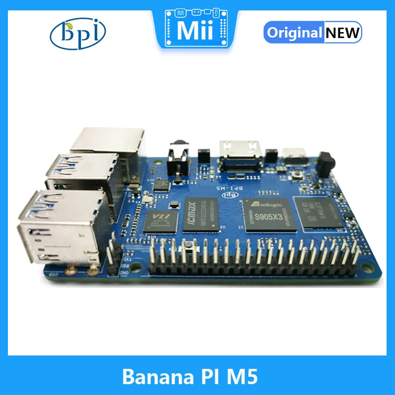 바나나 PI M5 BPI M5 차세대 단일 보드 Aml - Banana Pi Bpi-M5 리뷰 및 가격