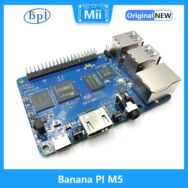 바나나 PI M5 BPI M5 차세대 단일 보드 Aml - Banana Pi Bpi-M5 리뷰 및 가격