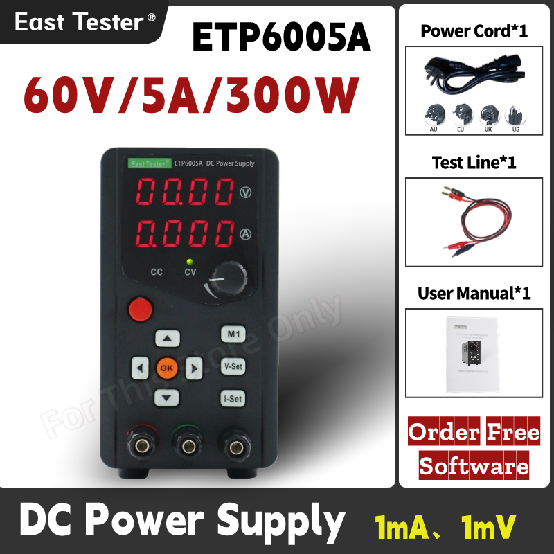 고효율 단일 채널 4 LED 디지털 디스플레이, 프로그 - Programmable Dc Power Supply 60V 5A 리뷰 및 가격